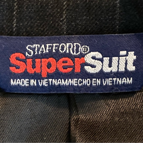 Stafford Súper Suit Men’s Blazer - Picture 10 of 11